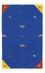 Alfombra Kelim - Tendencia - 180 x 120 cm - azul