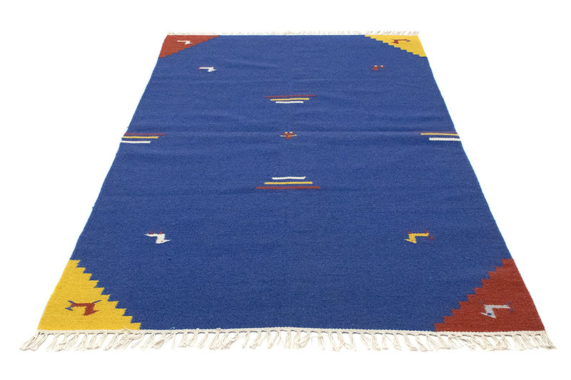 Alfombra Kelim - Tendencia - 180 x 120 cm - azul