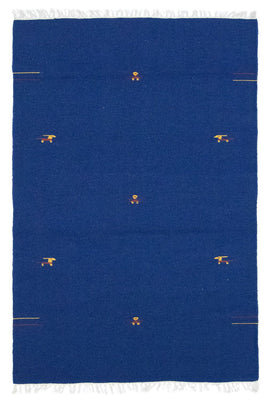Alfombra Kelim - Tendencia - 180 x 120 cm - azul