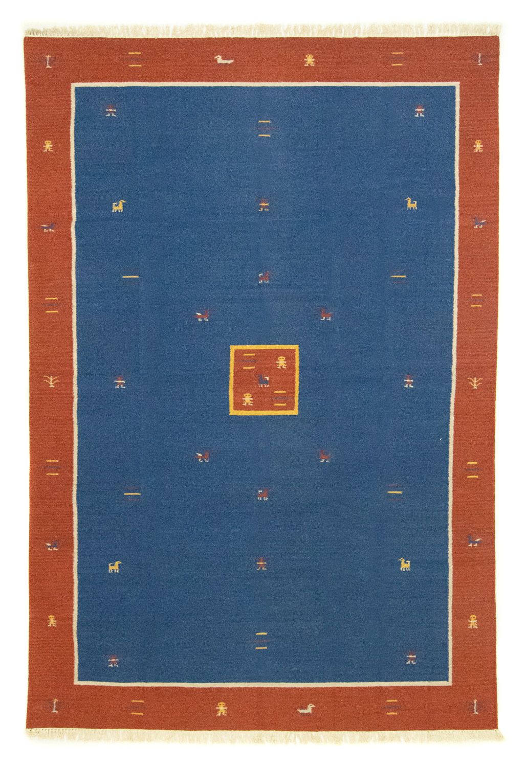 Alfombra Kelim - Tendencia - 300 x 200 cm - azul
