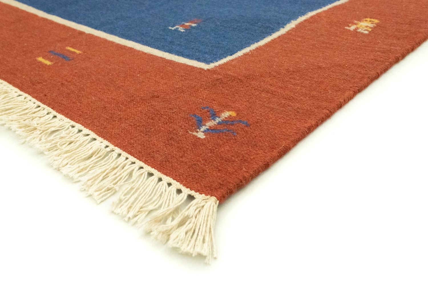 Alfombra Kelim - Tendencia - 300 x 200 cm - azul