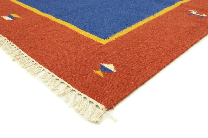 Alfombra Kelim - Tendencia - 300 x 200 cm - azul