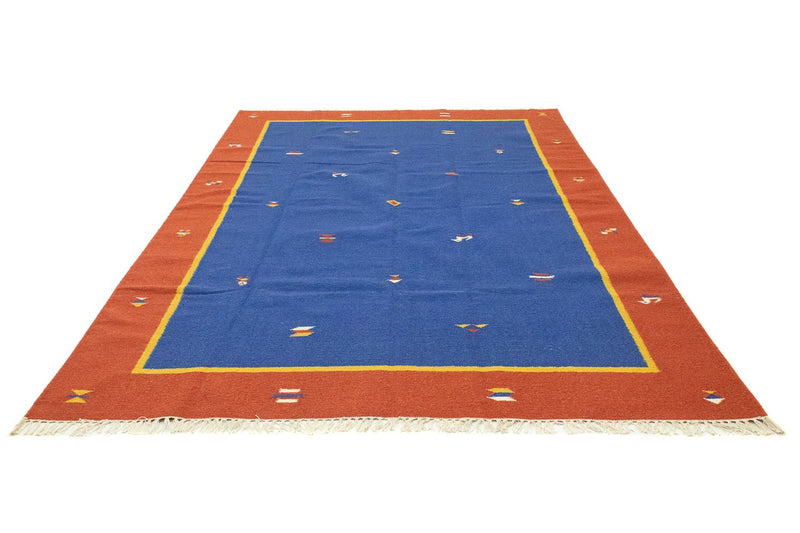 Alfombra Kelim - Tendencia - 300 x 200 cm - azul