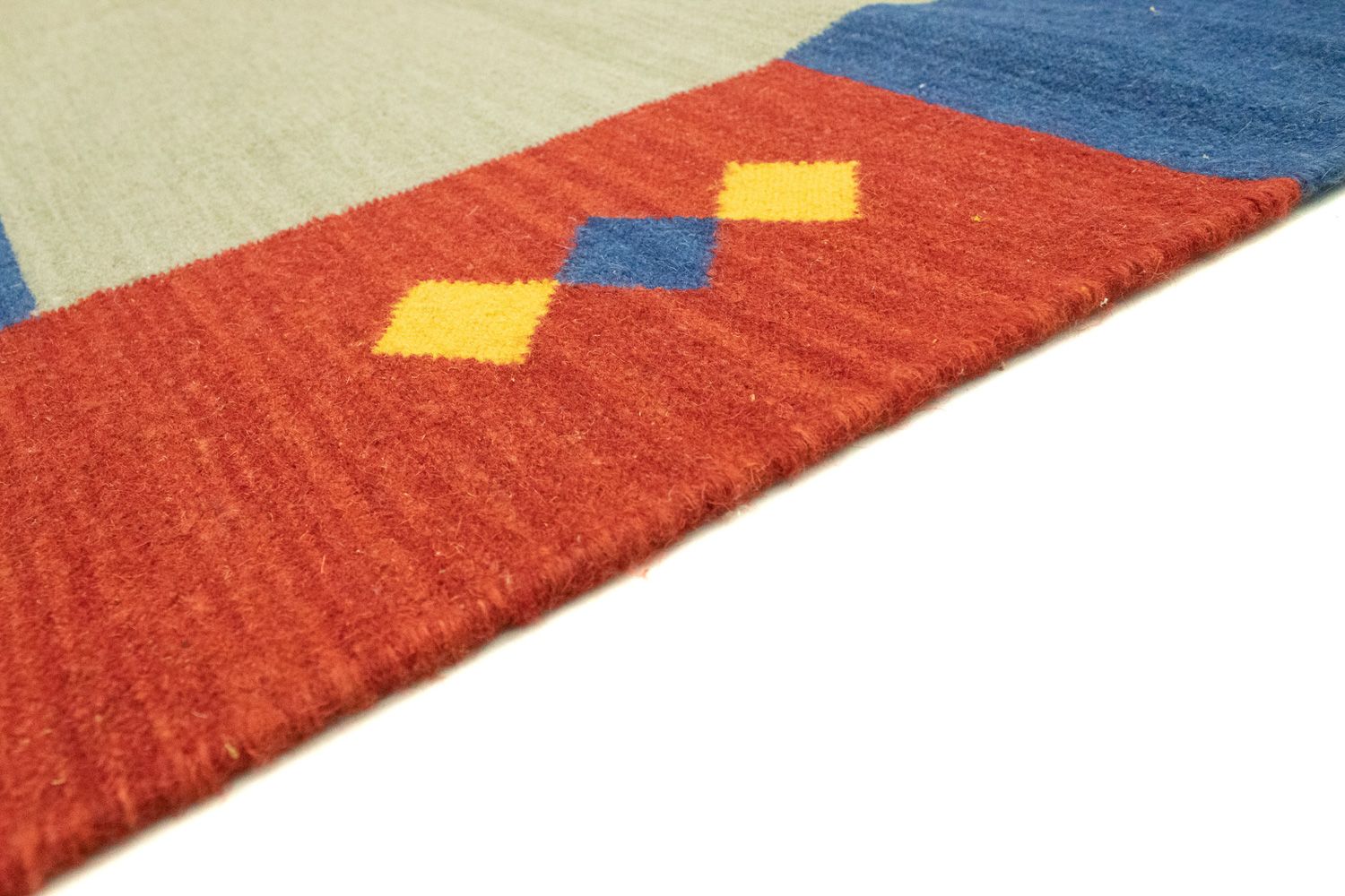 Alfombra Kelim - Tendencia - 300 x 200 cm - verde