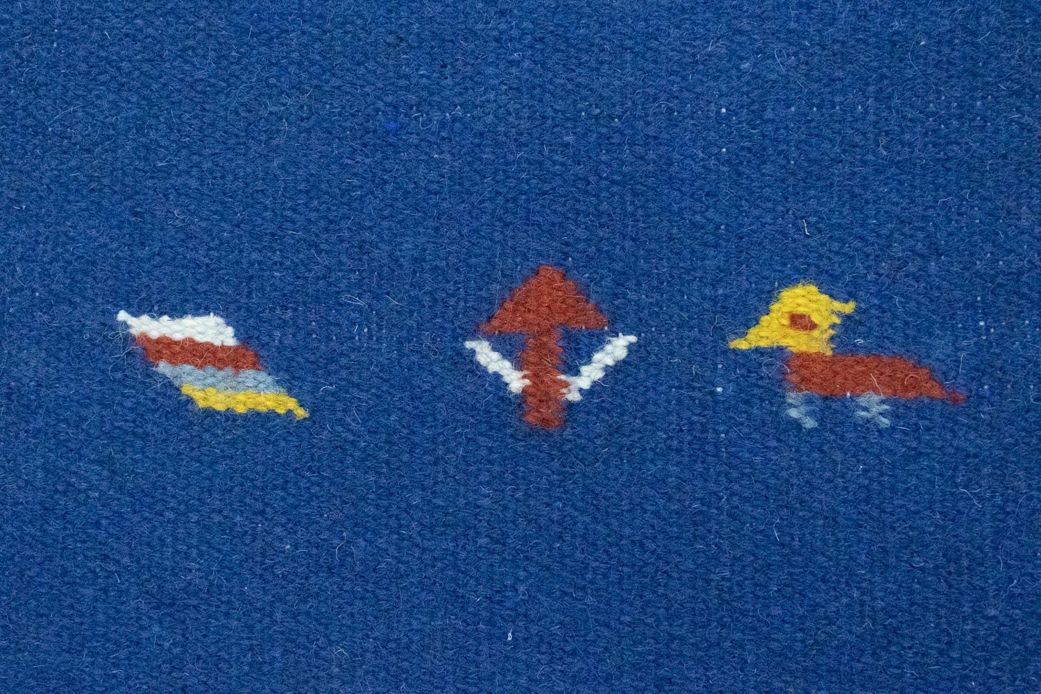 Alfombra Kelim - Tendencia - 180 x 120 cm - azul