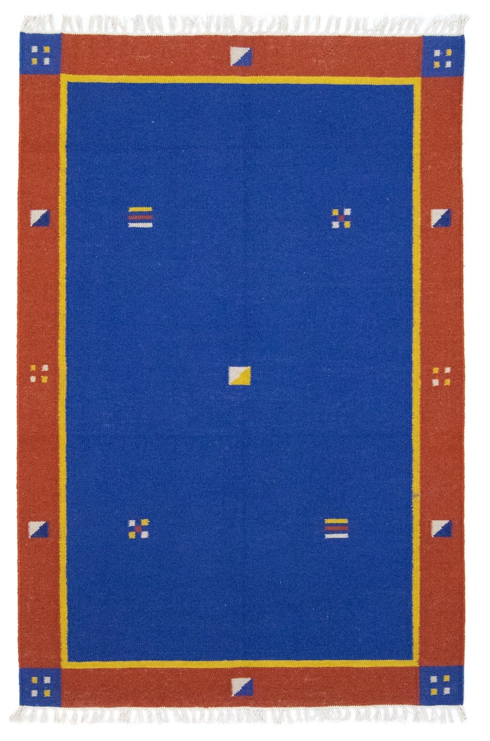Alfombra Kelim - Tendencia - 180 x 120 cm - azul