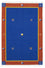 Alfombra Kelim - Tendencia - 180 x 120 cm - azul