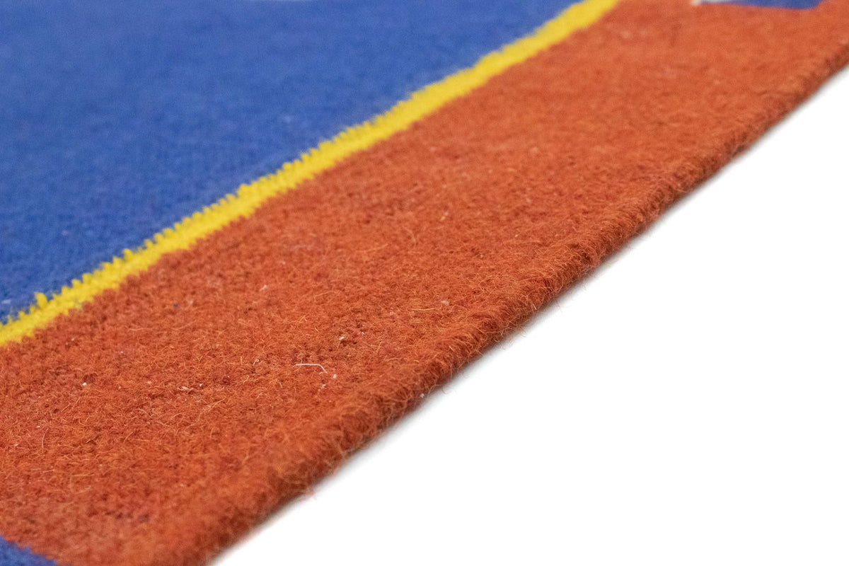 Alfombra Kelim - Tendencia - 180 x 120 cm - azul