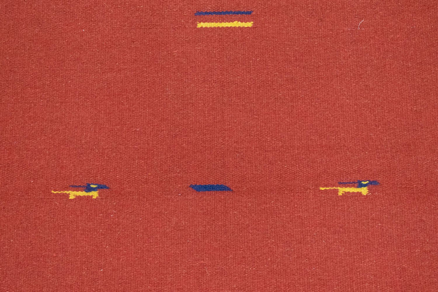 Alfombra Kelim - Tendencia - 180 x 120 cm - rojo
