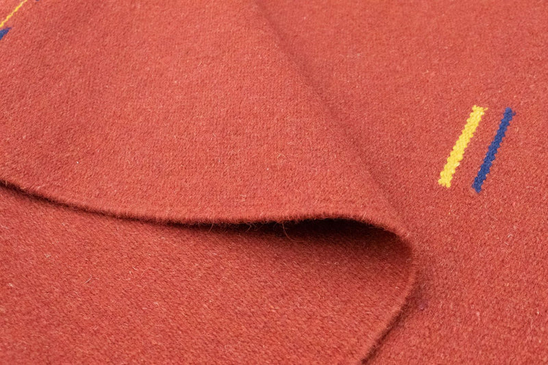 Alfombra Kelim - Tendencia - 180 x 120 cm - rojo