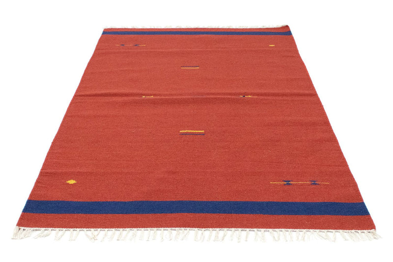 Alfombra Kelim - Tendencia - 180 x 120 cm - rojo