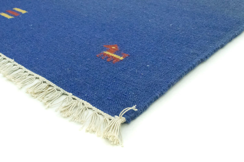Alfombra Kelim - Tendencia - 300 x 200 cm - azul