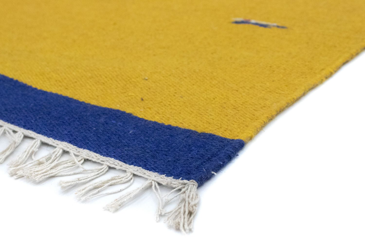 Alfombra Kelim - Tendencia - 180 x 120 cm - amarillo