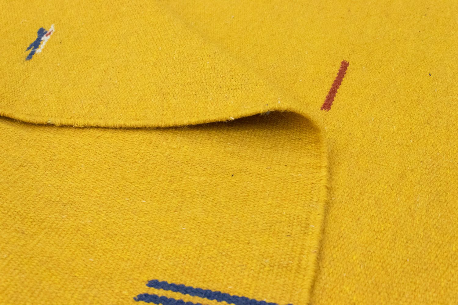 Alfombra Kelim - Tendencia - 180 x 120 cm - amarillo