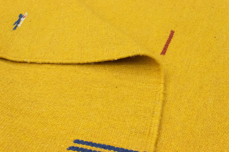 Alfombra Kelim - Tendencia - 180 x 120 cm - amarillo