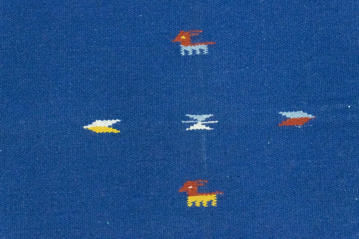 Alfombra Kelim - Tendencia - 180 x 120 cm - azul
