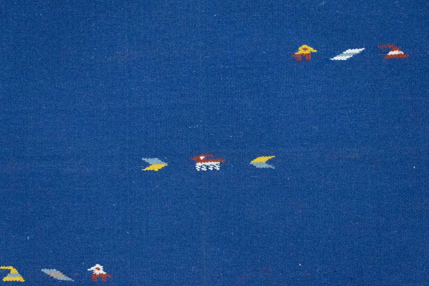 Alfombra Kelim - Tendencia - 180 x 120 cm - azul