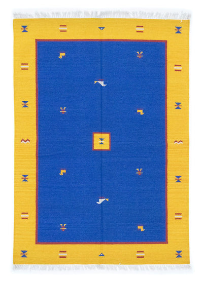 Kilim moderno Alfombra 140x200cm - Alfombra de lana