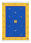 Alfombra Kelim - Tendencia - 200 x 140 cm - azul