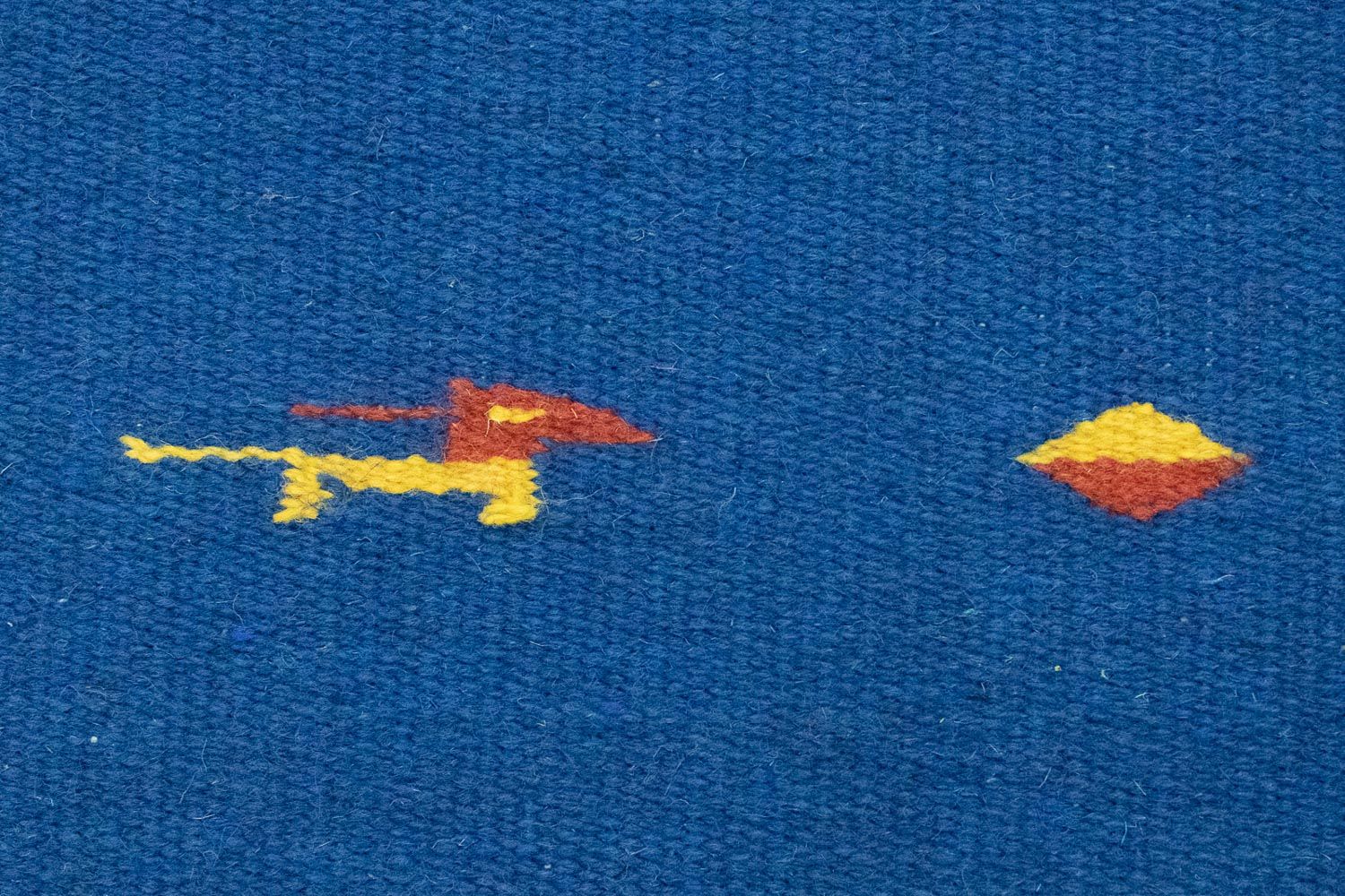 Alfombra Kelim - Tendencia - 200 x 140 cm - azul