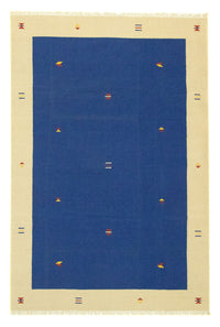 Alfombra Kelim - Tendencia - 300 x 200 cm - azul