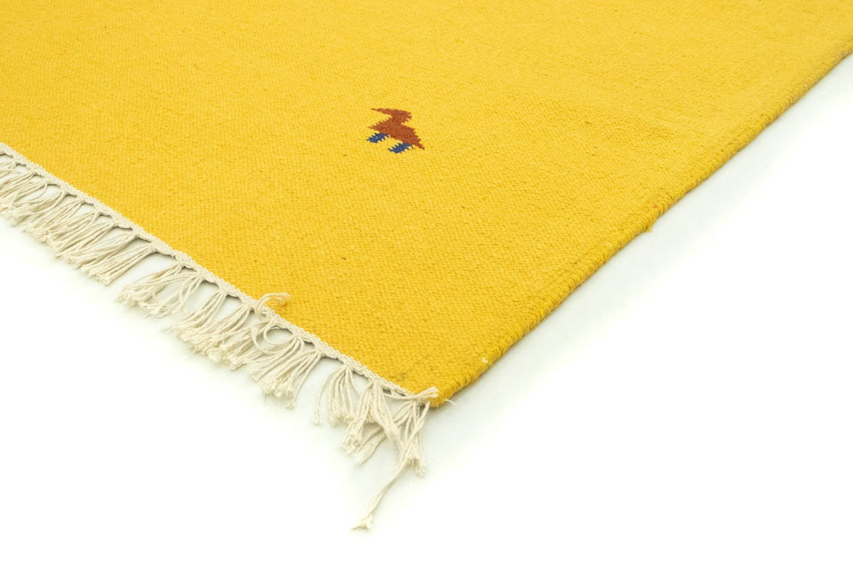 Alfombra Kelim - Tendencia - 300 x 200 cm - amarillo