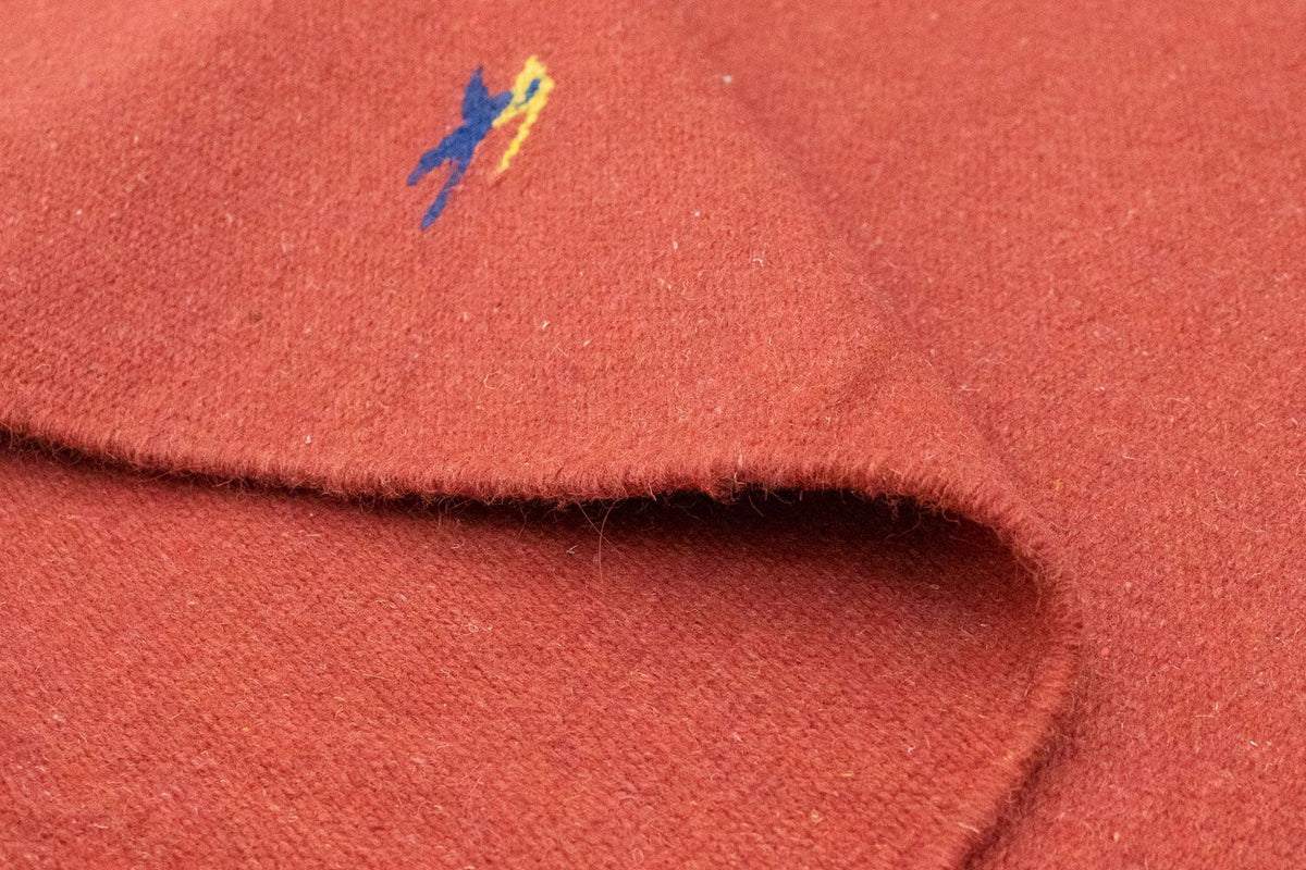 Alfombra Kelim - Tendencia - 180 x 120 cm - rojo