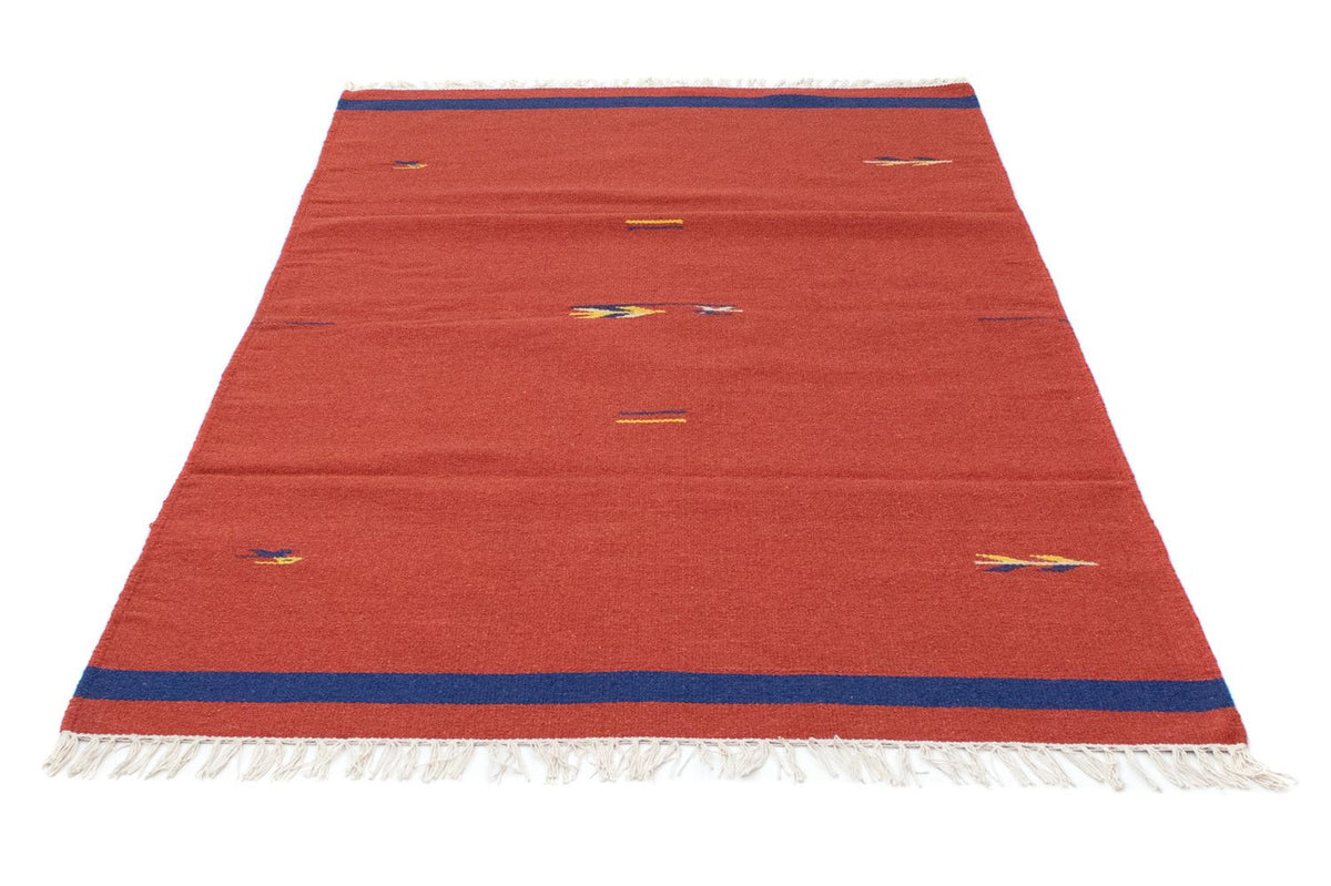 Alfombra Kelim - Tendencia - 180 x 120 cm - rojo