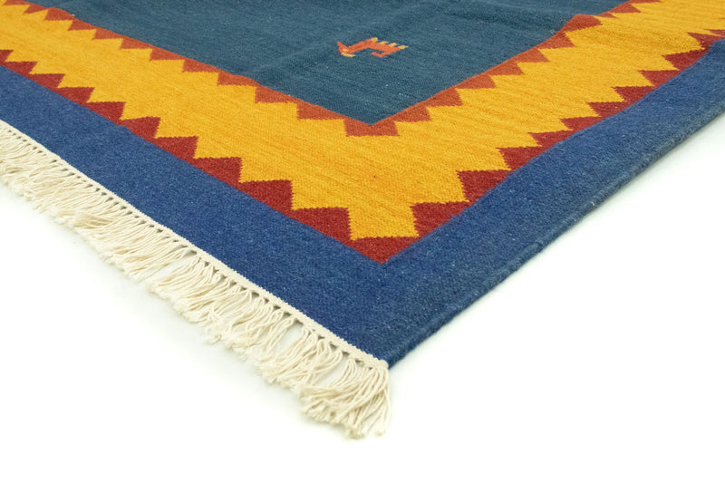 Alfombra Kelim - Tendencia - 300 x 200 cm - azul