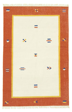 Alfombra Kelim - Tendencia - 180 x 120 cm - beige