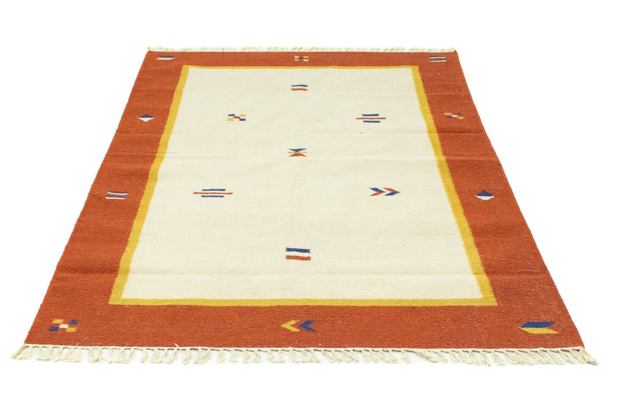 Alfombra Kelim - Tendencia - 180 x 120 cm - beige