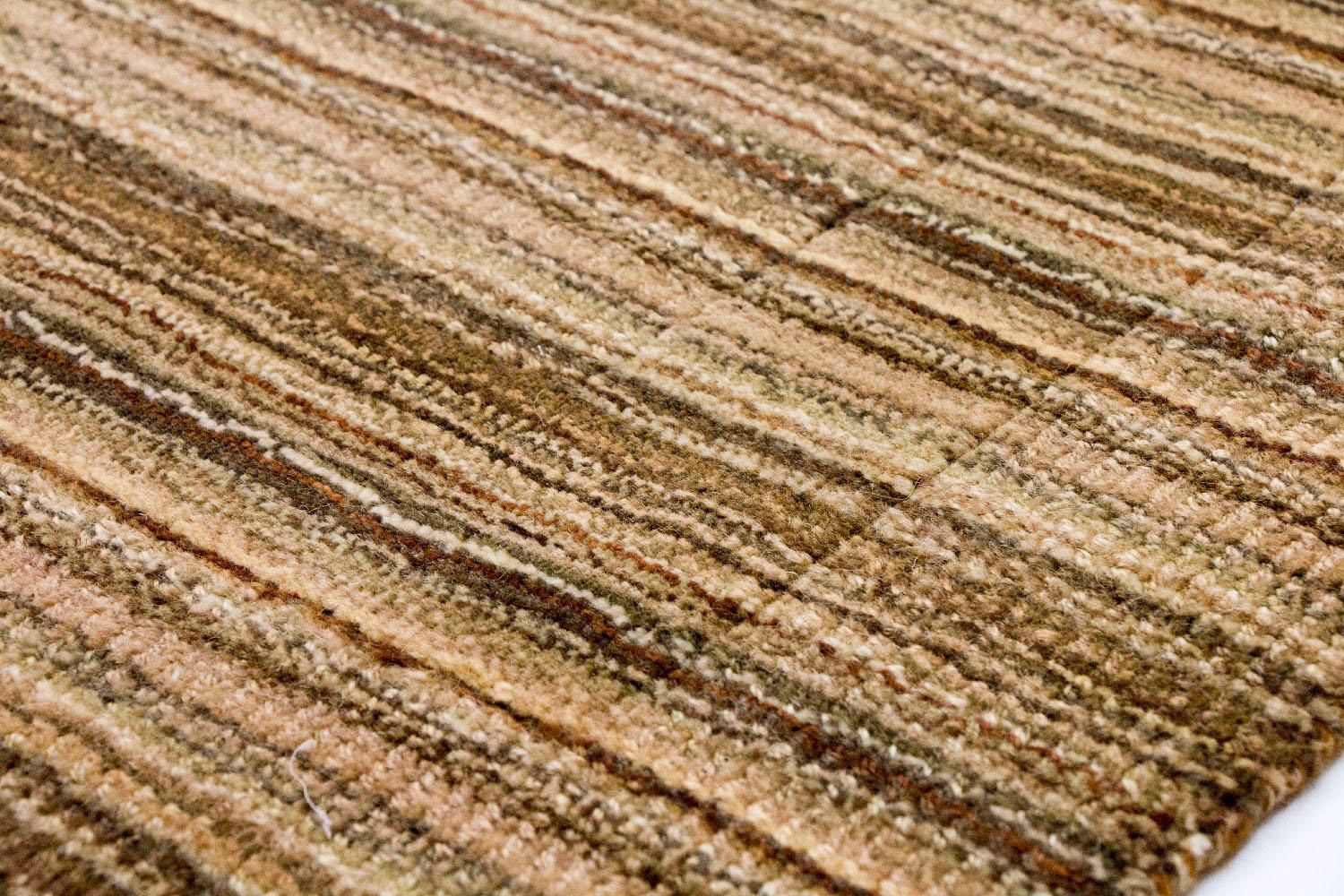 Alfombra de lana - 188 x 119 cm - multicolor