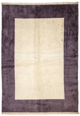 Alfombra de Nepal - 244 x 175 cm - beige