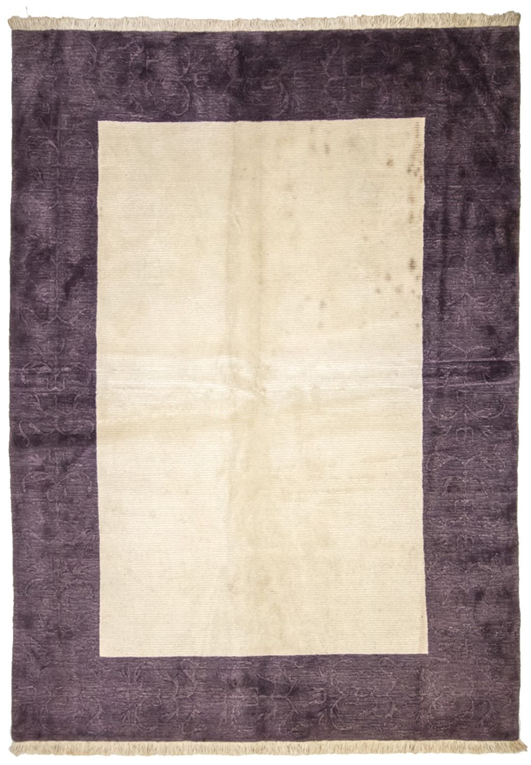 Alfombra de Nepal - 244 x 175 cm - beige