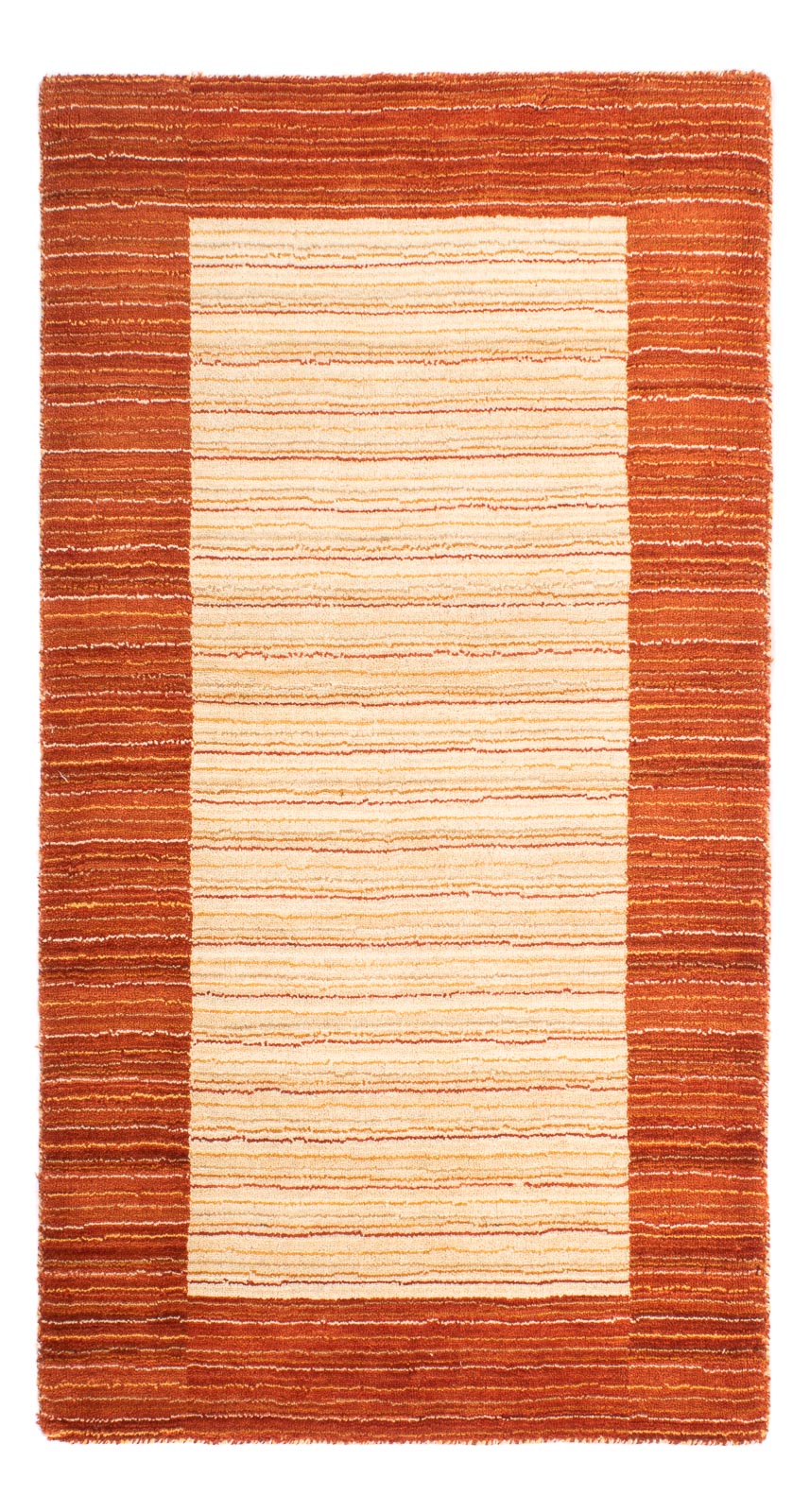 Alfombra Gabbeh - Loribaft Softy - 132 x 72 cm - beige