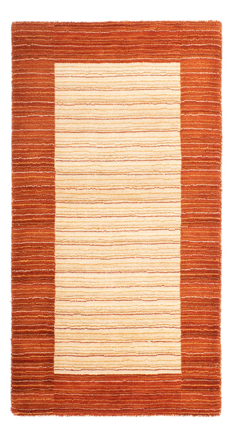 Alfombra Gabbeh - Loribaft Softy - 132 x 72 cm - beige