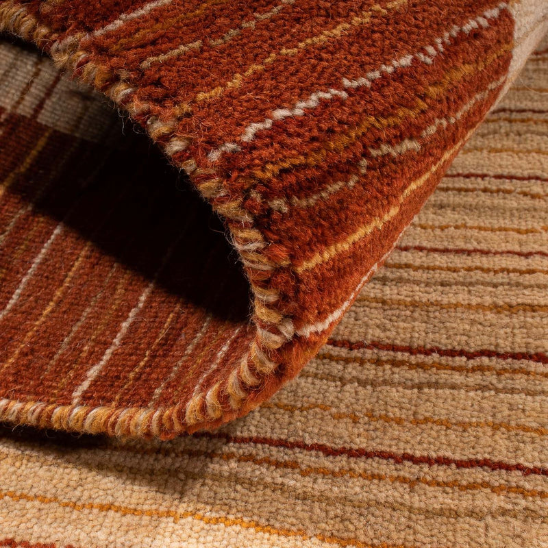 Alfombra Gabbeh - Loribaft Softy - 132 x 72 cm - beige