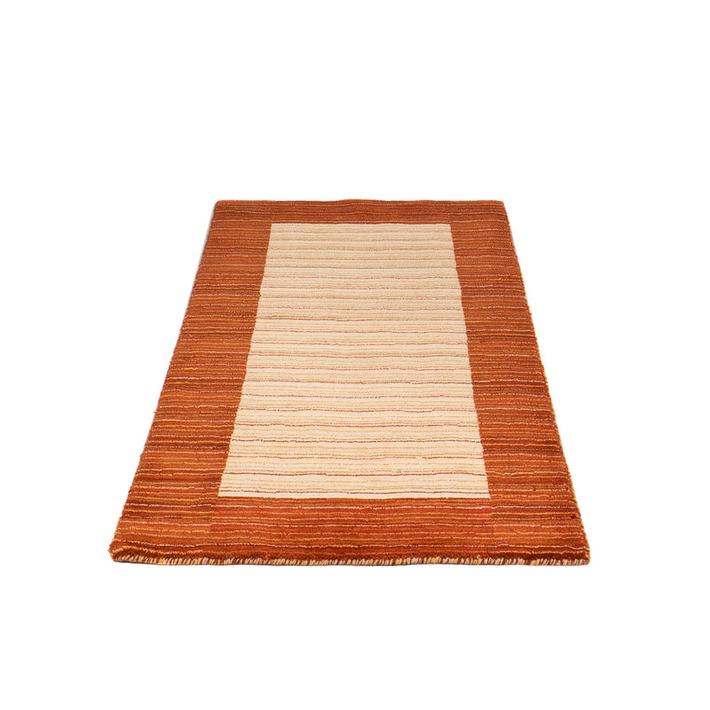 Alfombra Gabbeh - Loribaft Softy - 132 x 72 cm - beige