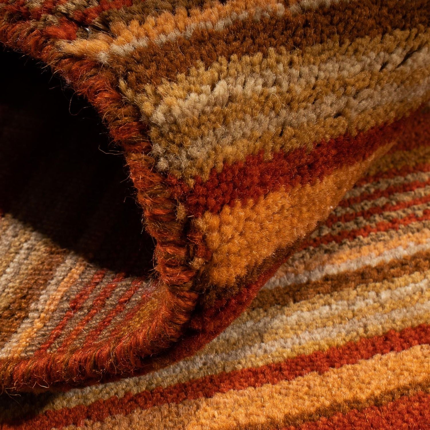 Alfombra Gabbeh - Loribaft Softy - 122 x 73 cm - multicolor