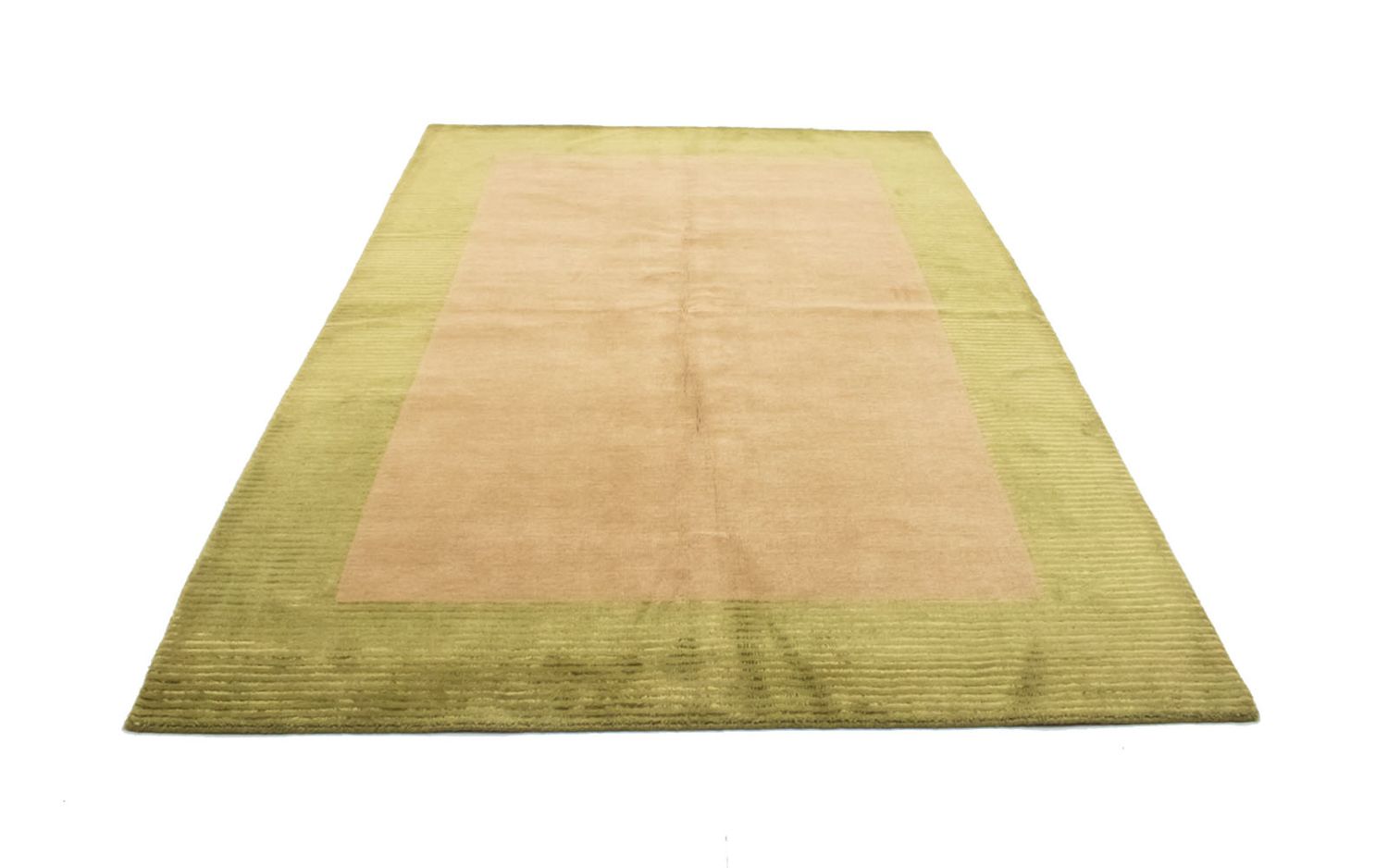 Alfombra de lana - 242 x 156 cm - naranja