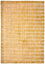 Alfombra de lana - 184 x 126 cm - multicolor