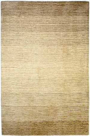 Alfombra de lana - 178 x 118 cm - beige
