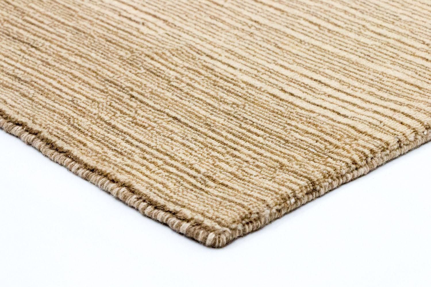 Alfombra de lana - 178 x 118 cm - beige