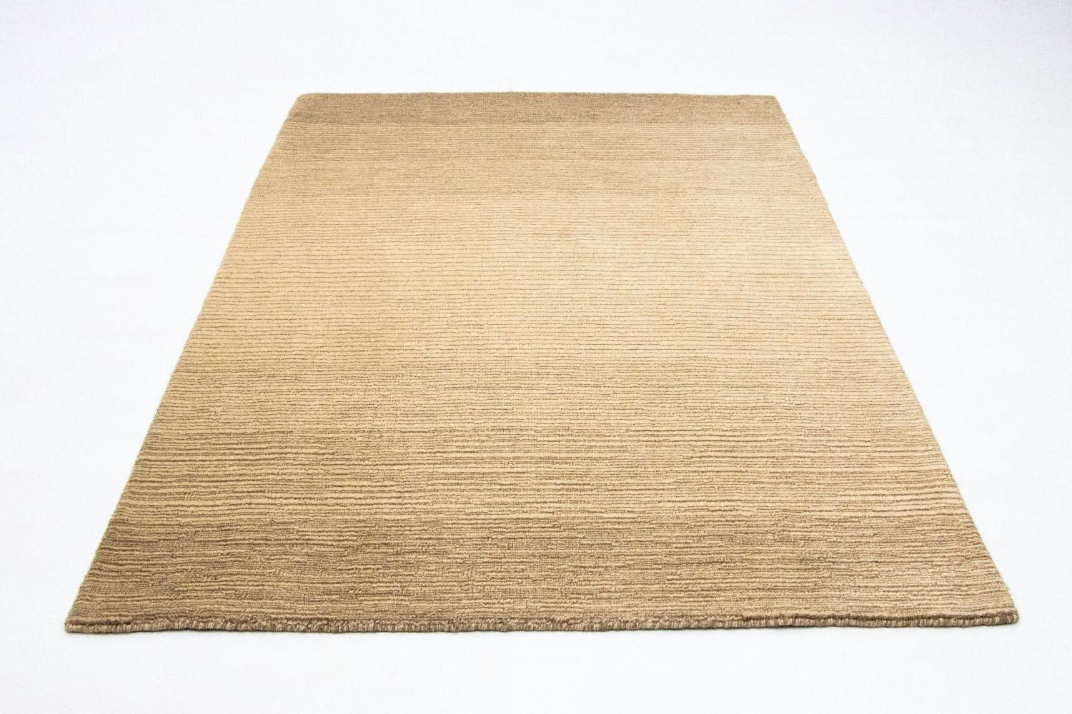 Alfombra de lana - 178 x 118 cm - beige