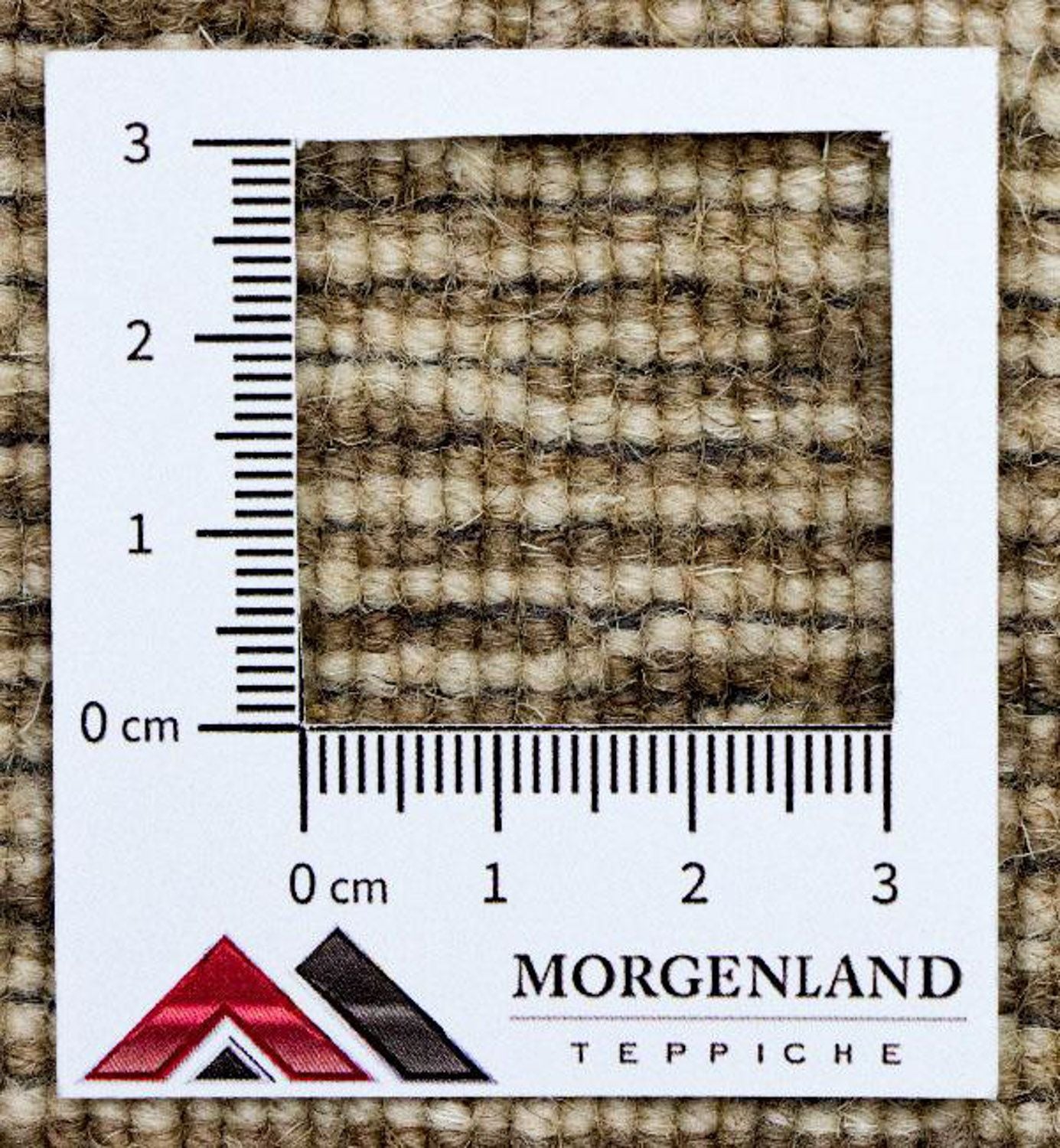 Alfombra de lana - 178 x 118 cm - beige