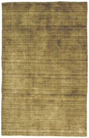 Alfombra de lana - 187 x 121 cm - marrón