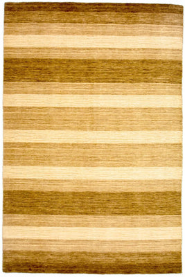 Alfombra de lana - 182 x 123 cm - multicolor