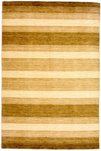 Alfombra de lana - 182 x 123 cm - multicolor