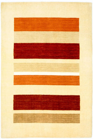 Alfombra de lana - 177 x 123 cm - multicolor