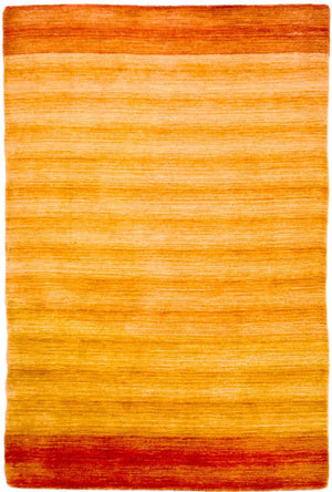 Alfombra de lana - 181 x 121 cm - multicolor
